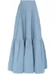 Image 1 of Plan C tiered maxi skirt
