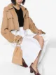 Image 2 of Plan C hooded crop shirt-jacket