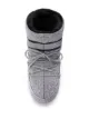 Moon Boot lace up glitter detail boots