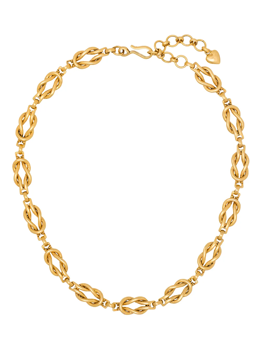 

Brinker & Eliza collar Love Knot - Dorado