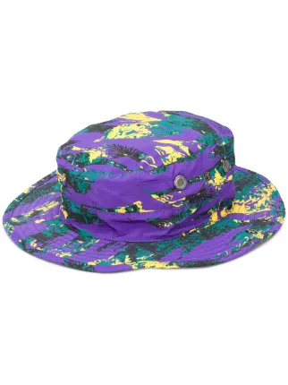 purple camo bucket hat