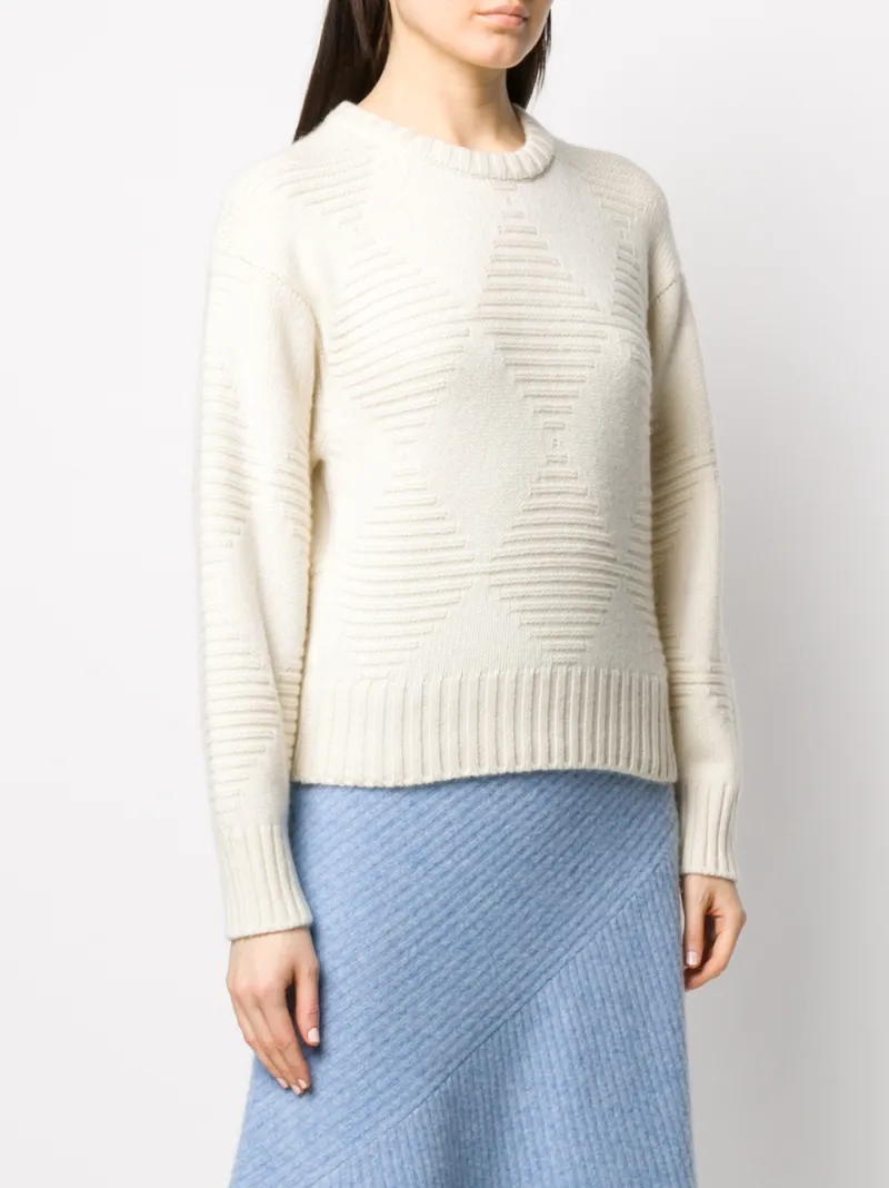 PRINGLE OF SCOTLAND DIAMOND KNIT JUMPER
