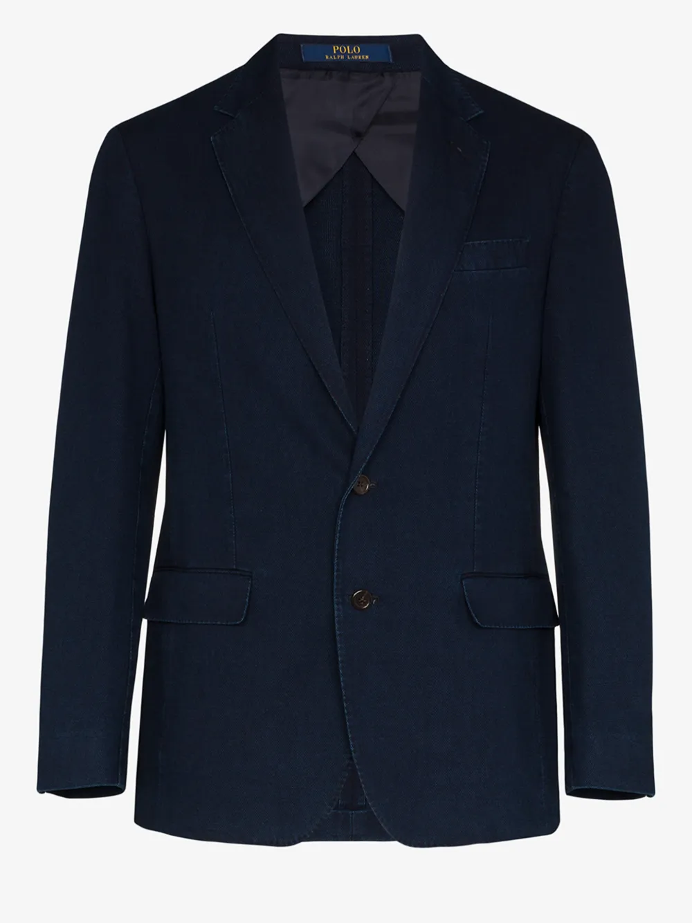 Polo Ralph Lauren Notch-lapel Single-breasted Blazer In Blue