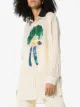 Plan C contrast print oversized shirt