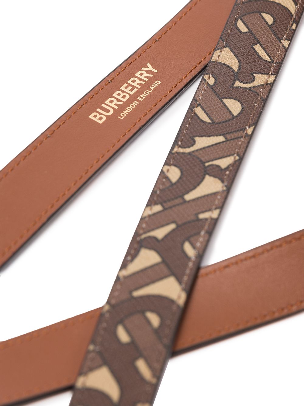 фото Burberry monogram lanyard keyring