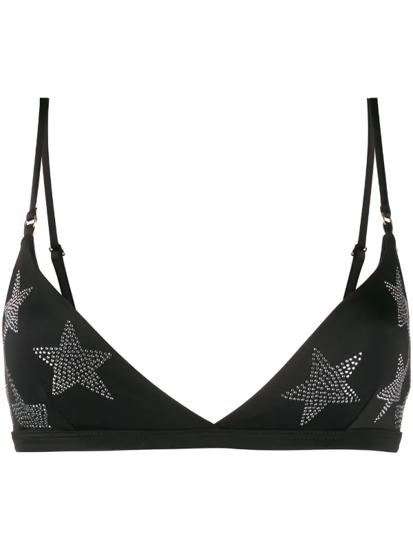 embellished bikini top