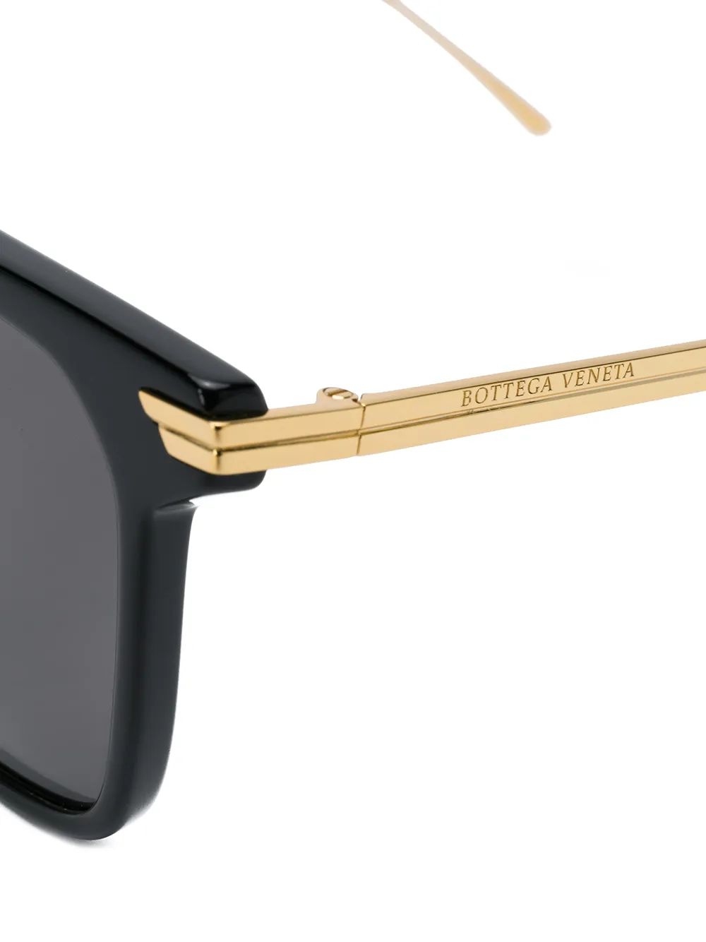 фото Bottega veneta eyewear солнцезащитные очки bv1006s в квадратной оправе