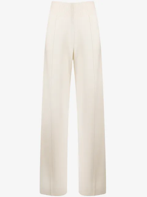 Pringle of Scotland wide-leg knitted trousers