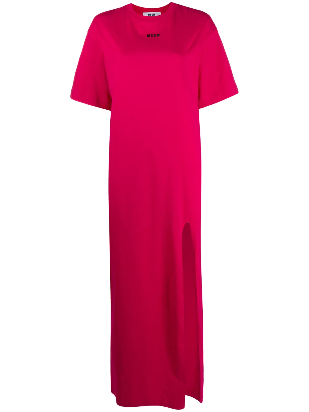 MSGM Kleid Mit Seitenschlitz GIxZ2 kytgG MSGM Kleid Mit Seitenschlitz GIxZ2 kytgG