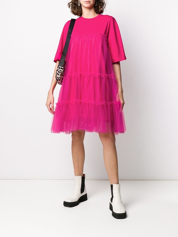 tulle t shirt dress