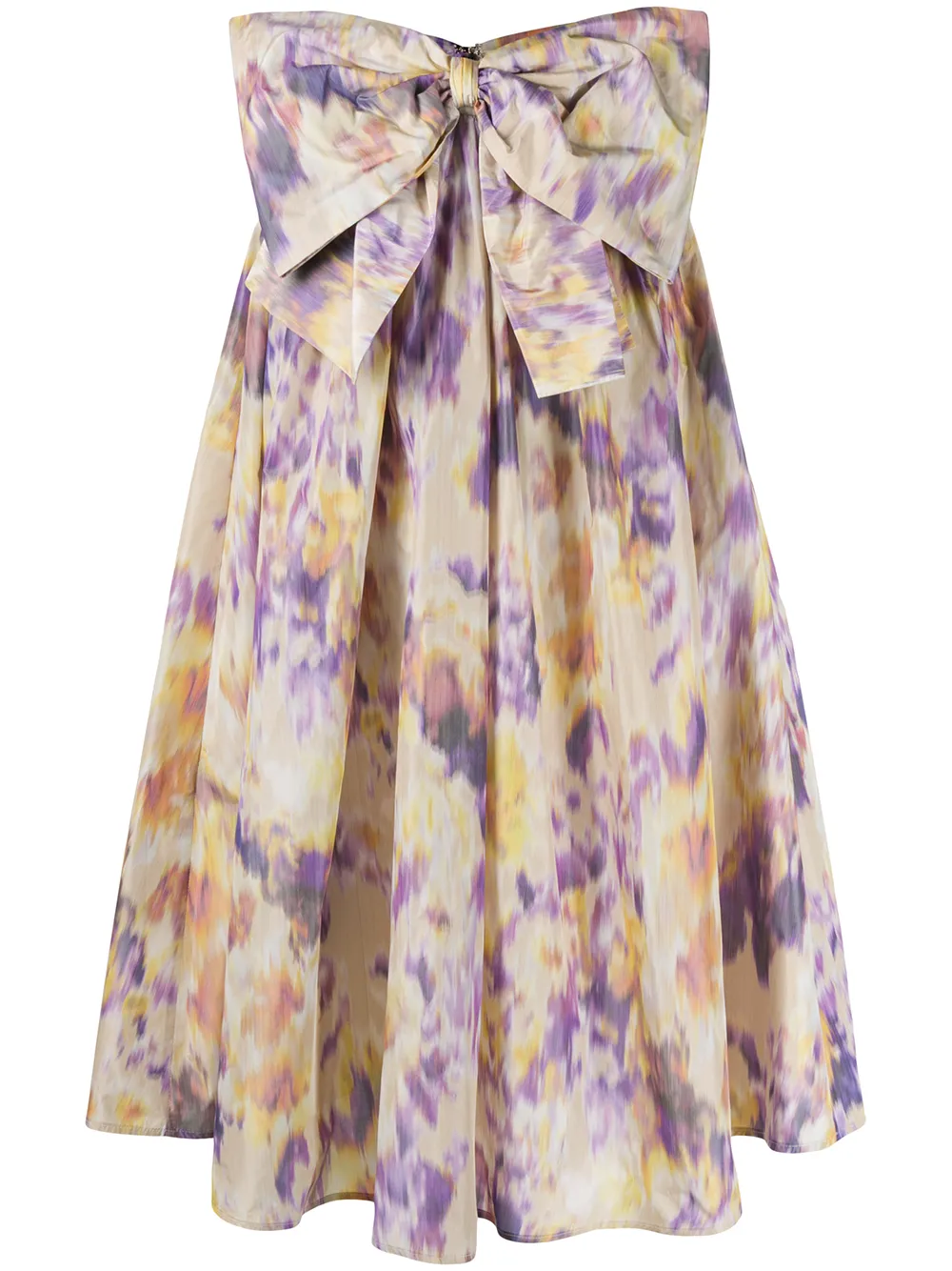 

MSGM falda oversize con detalle de lazo - Neutro