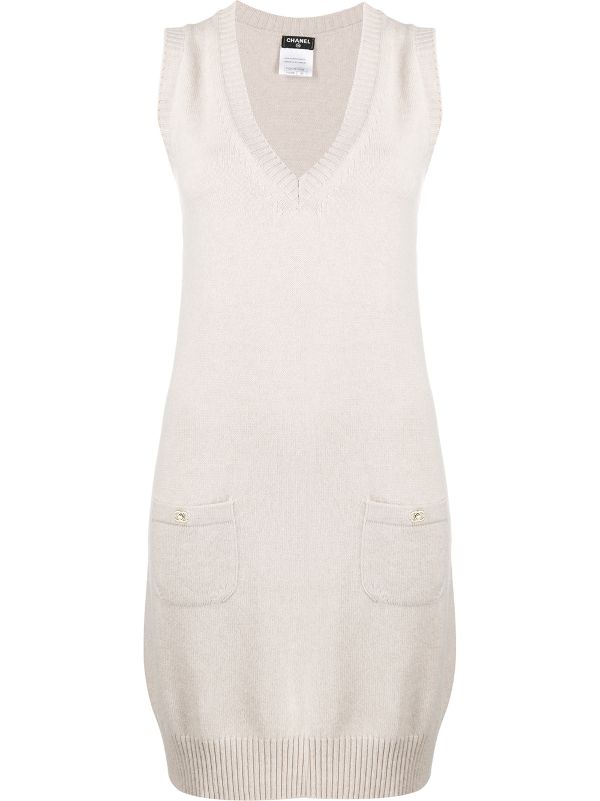 chanel sleeveless dress