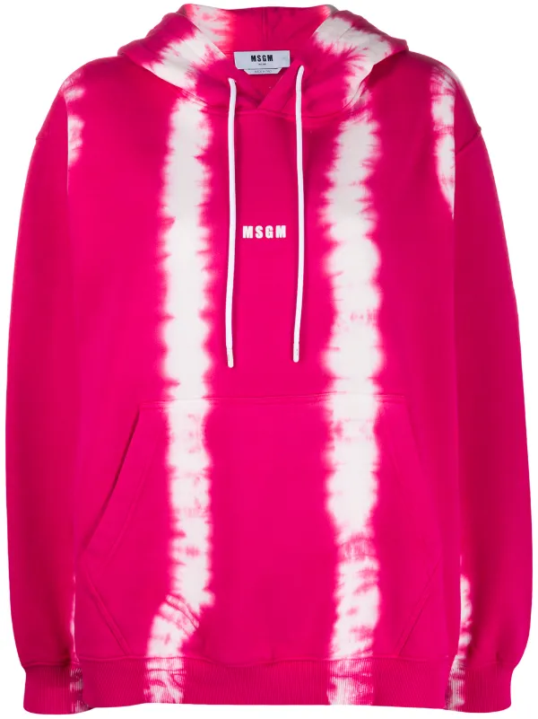 tie dye cotton hoodie