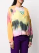 MSGM tie-dye knit jumper