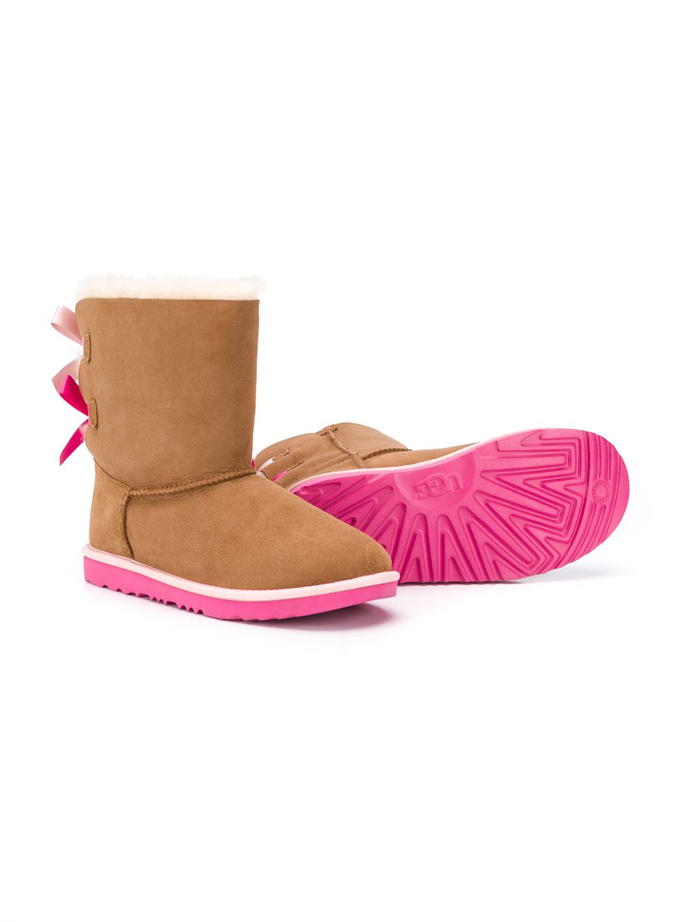 фото Ugg Australia Kids сапоги Bailey Bow II