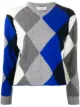 Image 1 of Pringle of Scotland V-neck argyle jumper