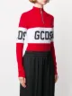 Gcds fine knit logo bodysuit