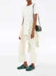 JW Anderson تيشيرت بخصر بطبقة علوية