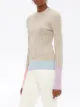 JW Anderson كنزة مضلعة متباينة الألوان