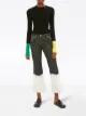 الصورة 2 من JW Anderson كنزة مضلعة متباينة الألوان
