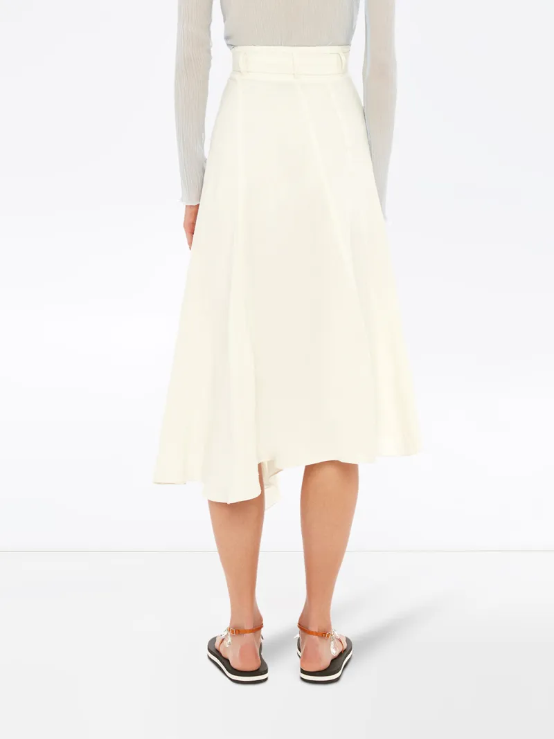 jw anderson asymmetric skirt