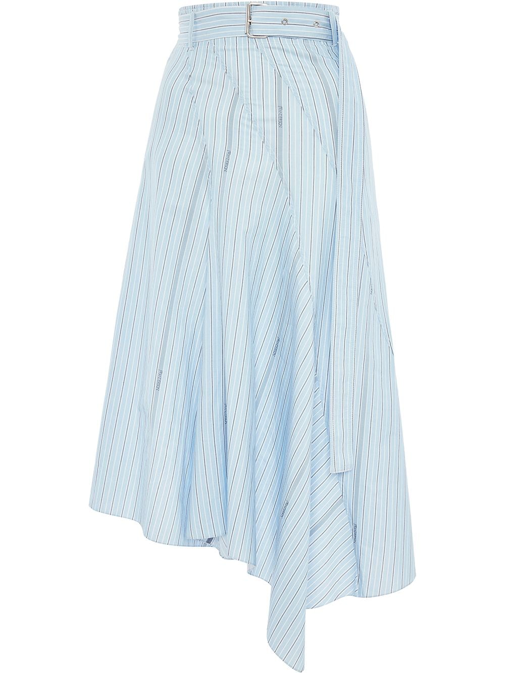 фото Jw anderson юбка асимметричного кроя со вставками и поясом