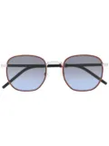 Tommy Hilfiger round frame sunglasses - Red