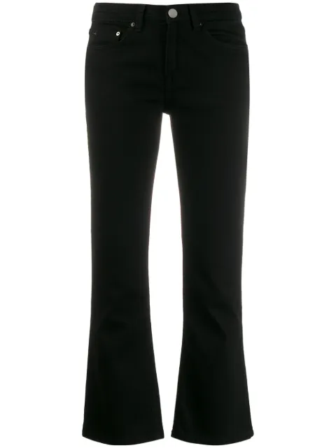 Victoria Victoria Beckham kick-flare cropped jeans
