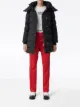 Burberry logo belted puffer jacket