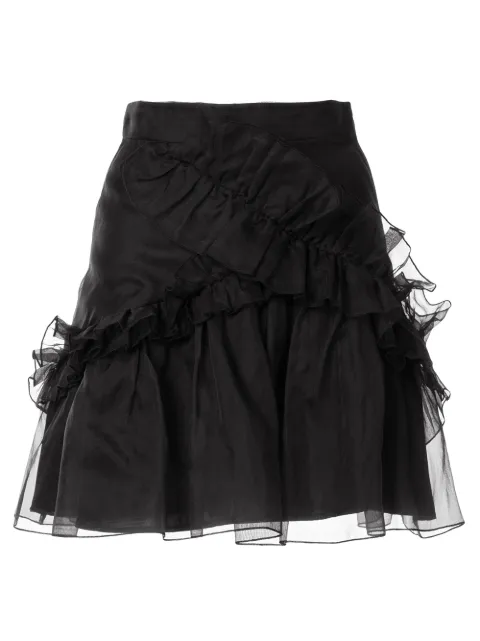 Macgraw Souffle ruffle skirt