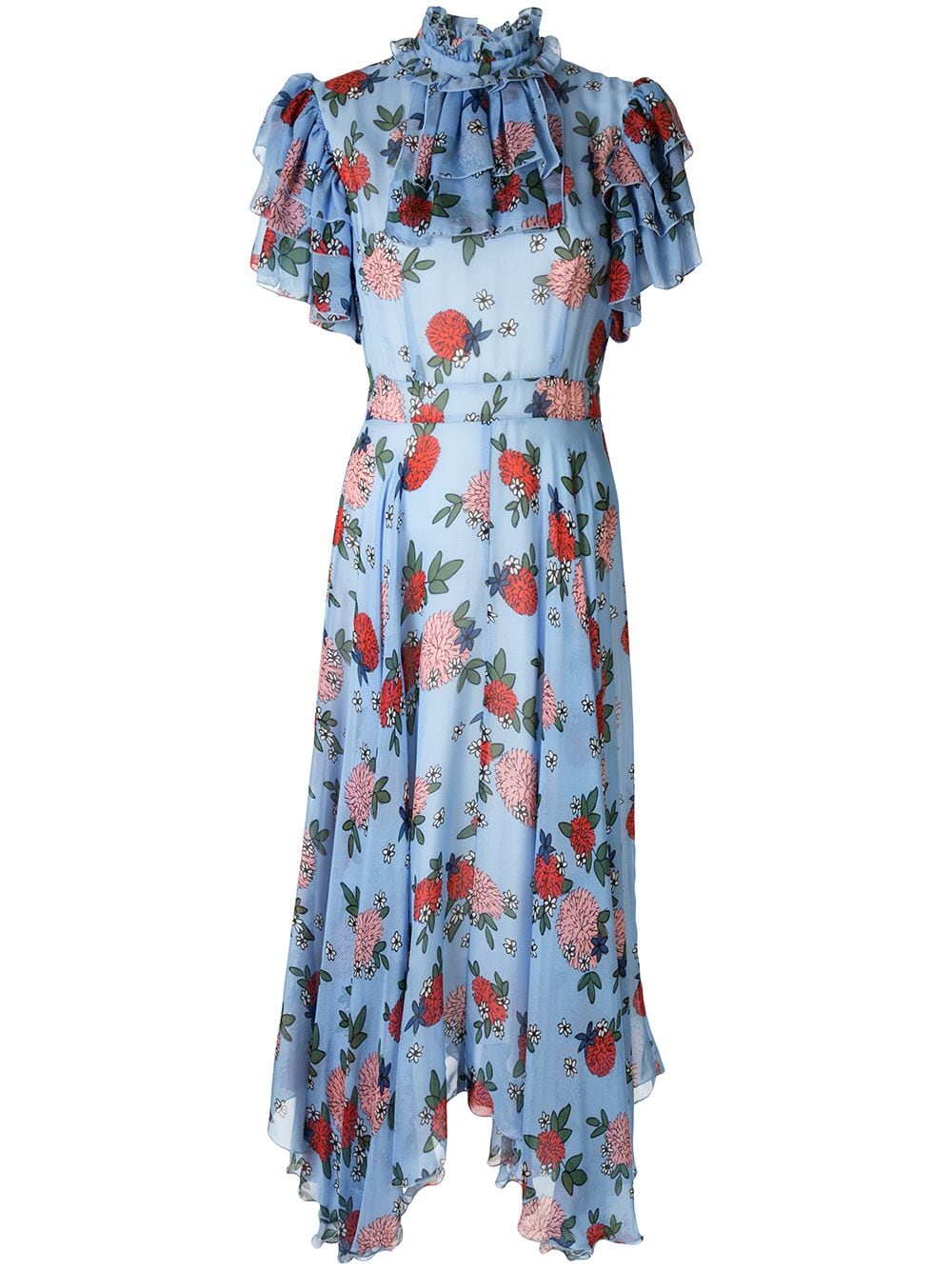 Sentimental floral-print dress