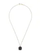 Image 1 of Chanel Pre-Owned rhinestones pendant necklace