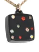 Chanel Pre-Owned rhinestones pendant necklace