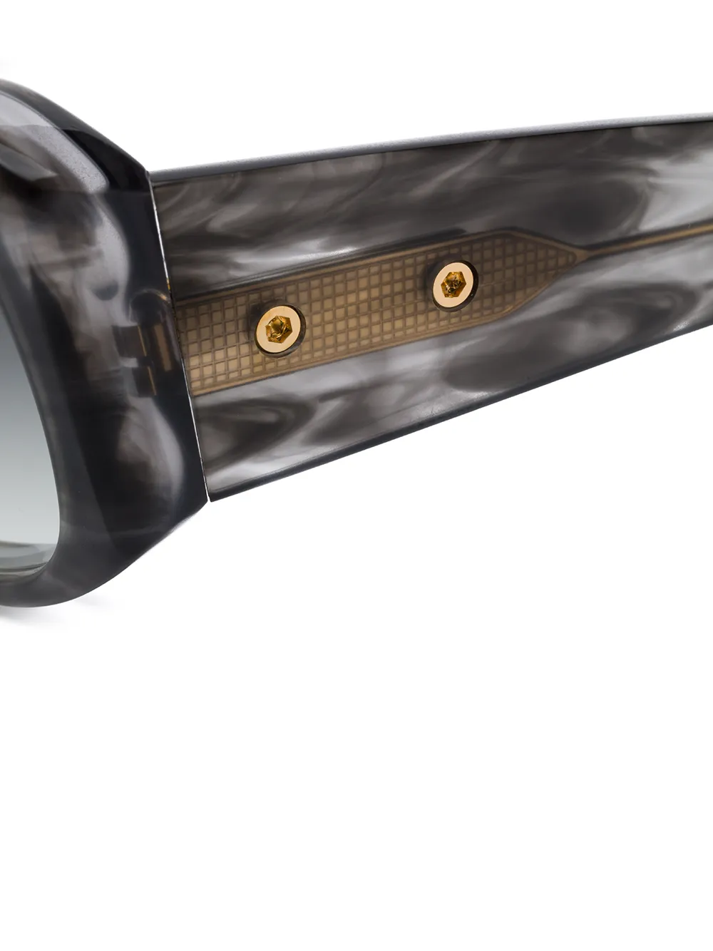 Dita Eyewear Superflight Rectangular-frame Sunglasses In Grey