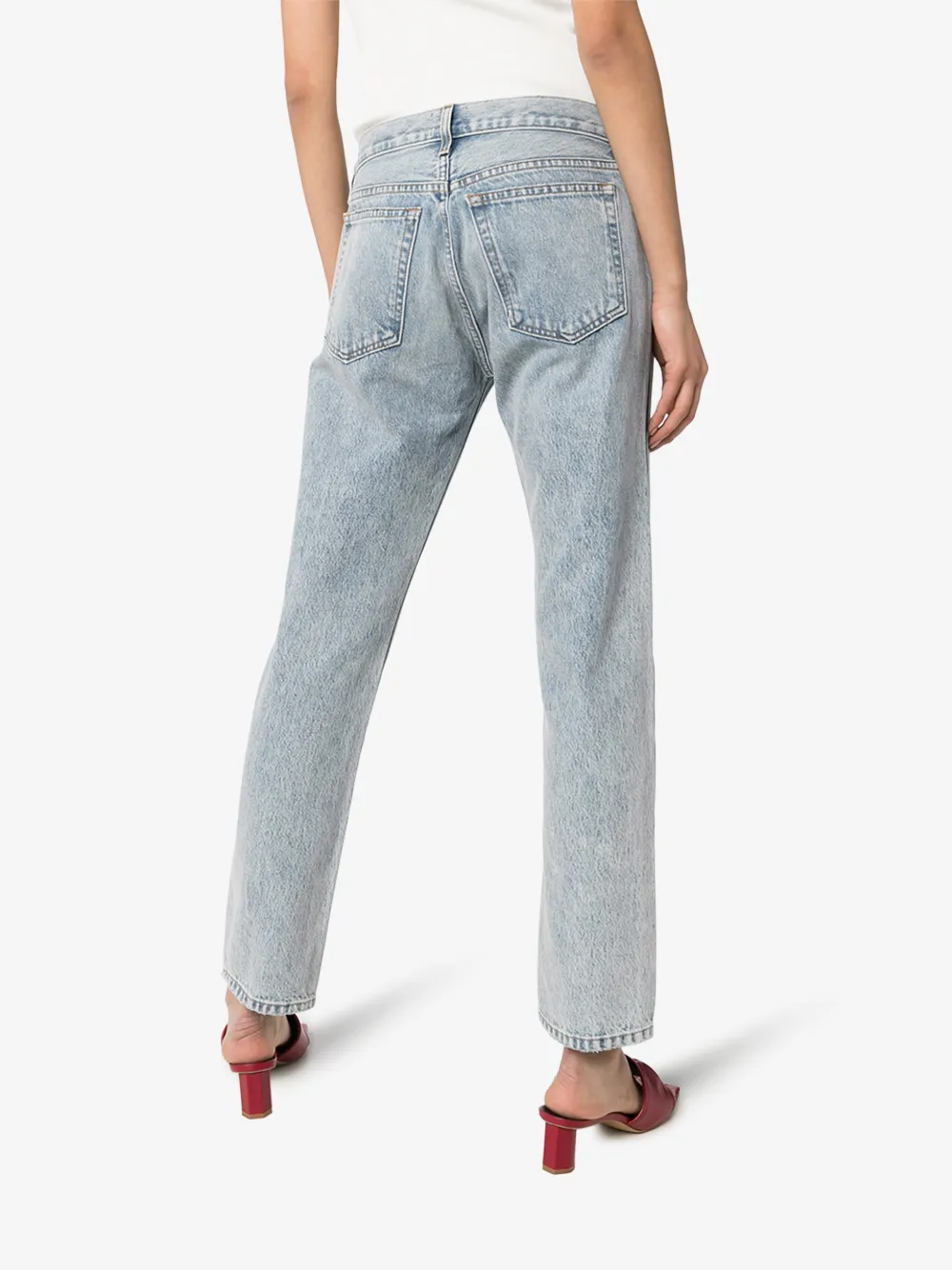 KHAITE KHAITE KYLE STRAIGHT LEG JEANS,103605014655687