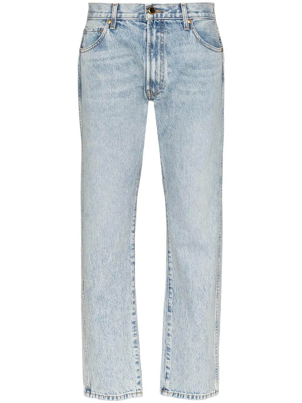 KHAITE Kyle straight leg jeans