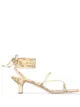 Image 1 of Paris Texas snake print sandals