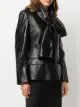 Aalto scarf detailed fitted blazer