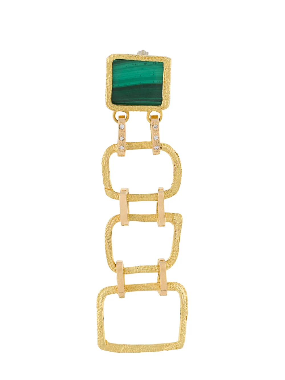 ORIT ELHANATI 18KT GOLD DIAMOND ROXY DELIGHT EARRING