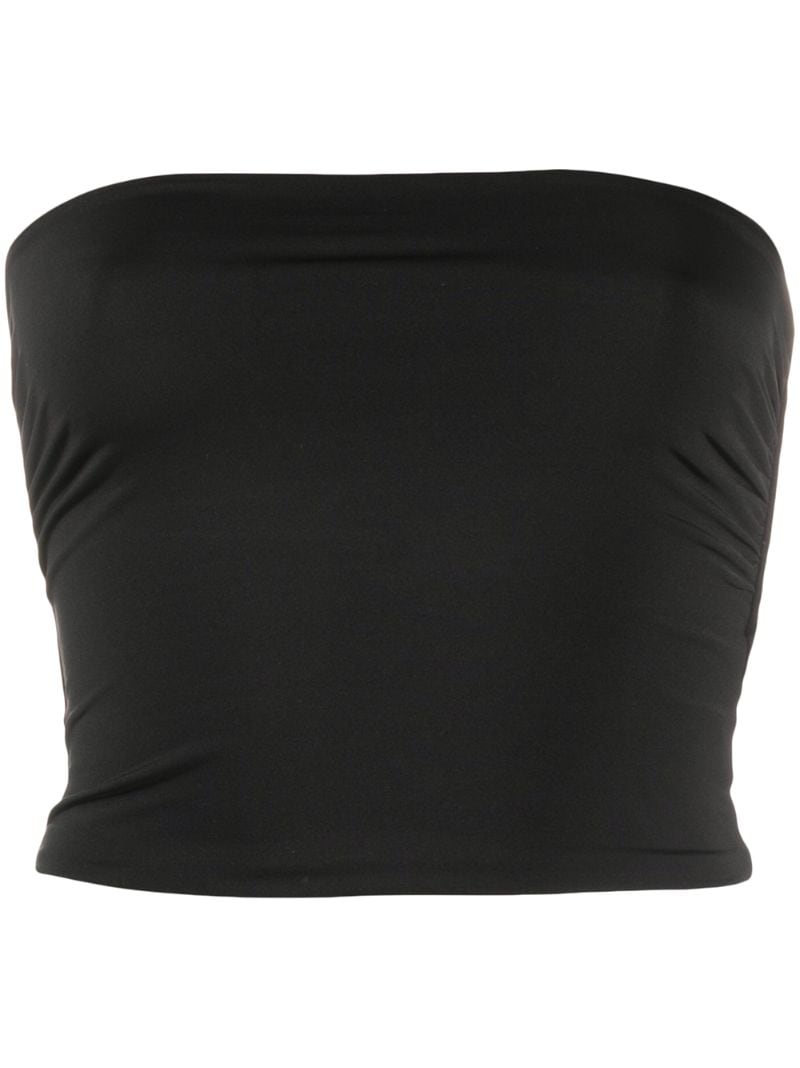 Forte Forte Jersey Bandeau Top In Black