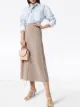 Image 2 of Le Kasha Melrose cashmere knit midi skirt
