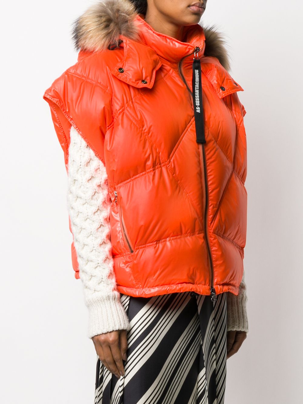 фото As65 Orange duvet jacket