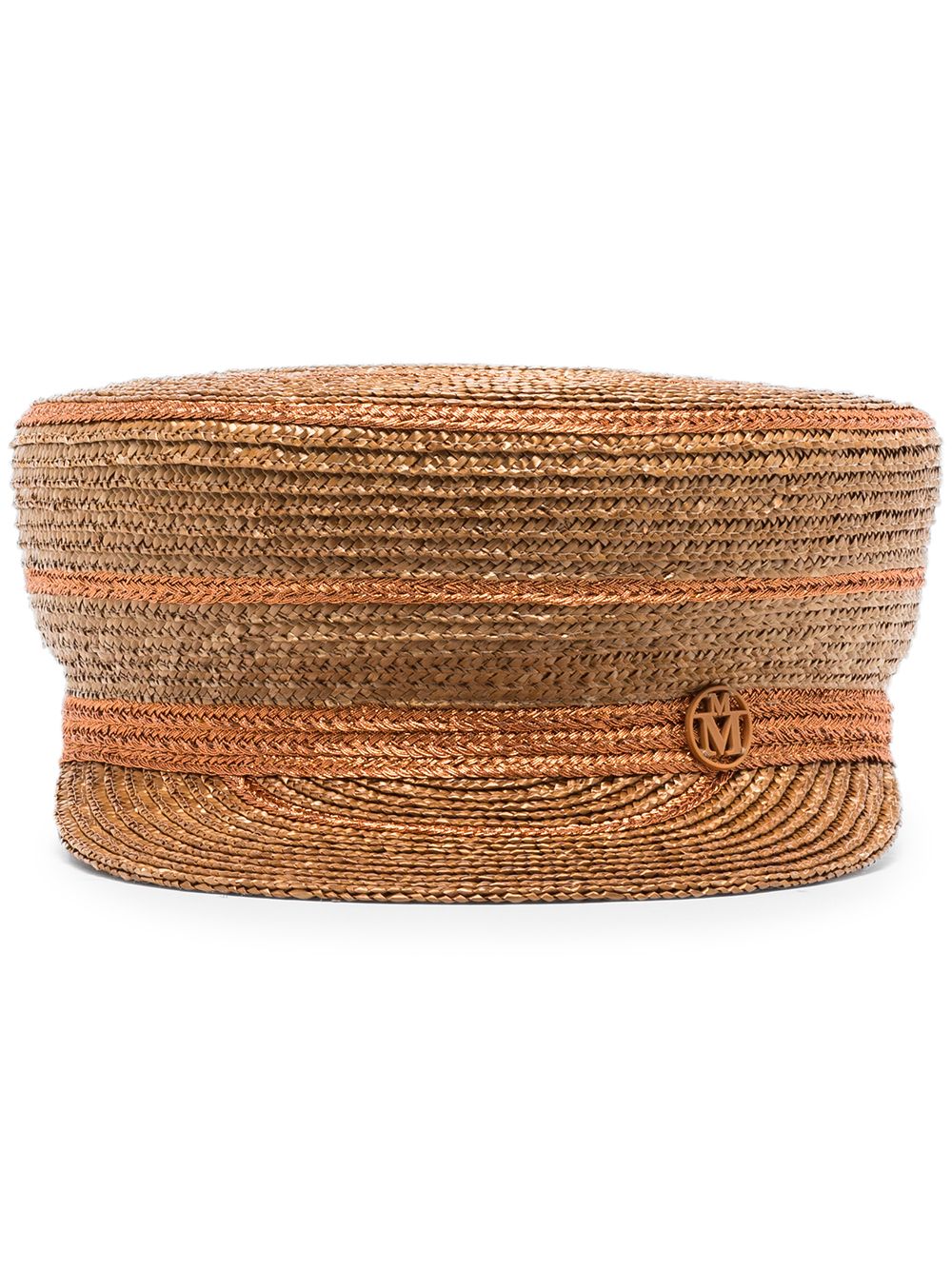 фото Maison michel abby straw baker boy hat