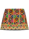 Ashish mirror-embroidered mini skirt - Pink