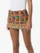Ashish mirror-embroidered mini skirt
