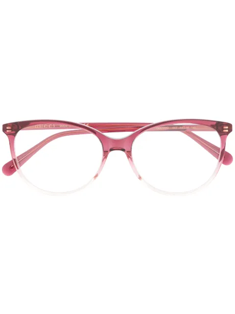 Gucci Eyewear lentes con armazón oval GG0550O
