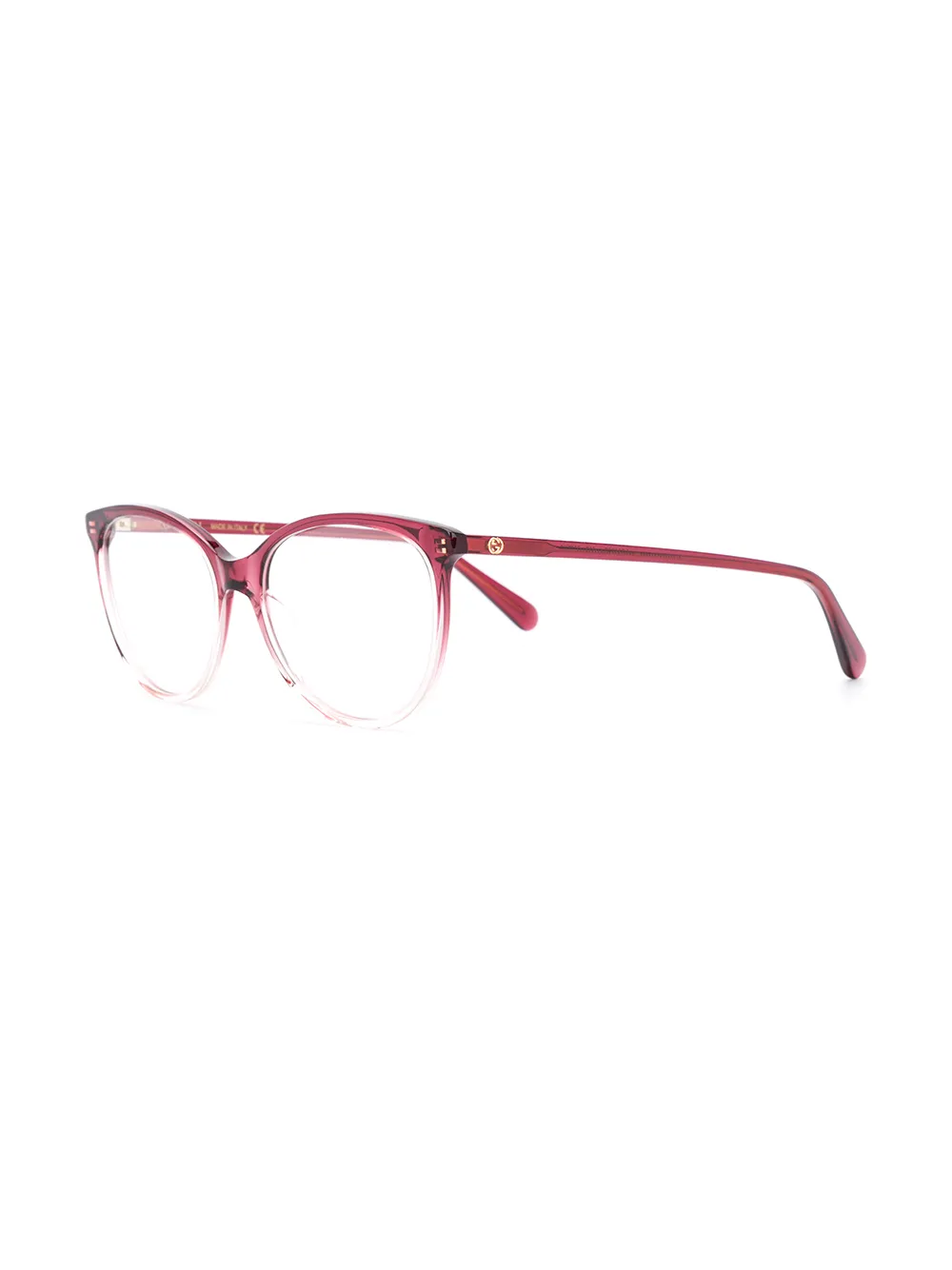 Gucci Eyewear GG0550O bril met ovaal montuur Rood