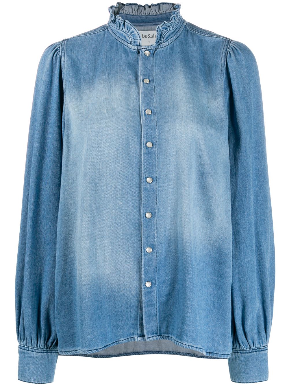 фото Ba&sh джинсовая рубашка axelle