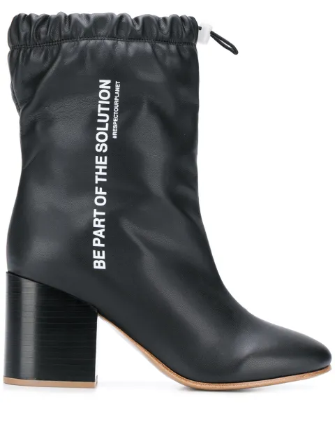 F_WD drawstring ankle boots