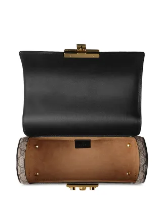gucci padlock bamboo shoulder bag